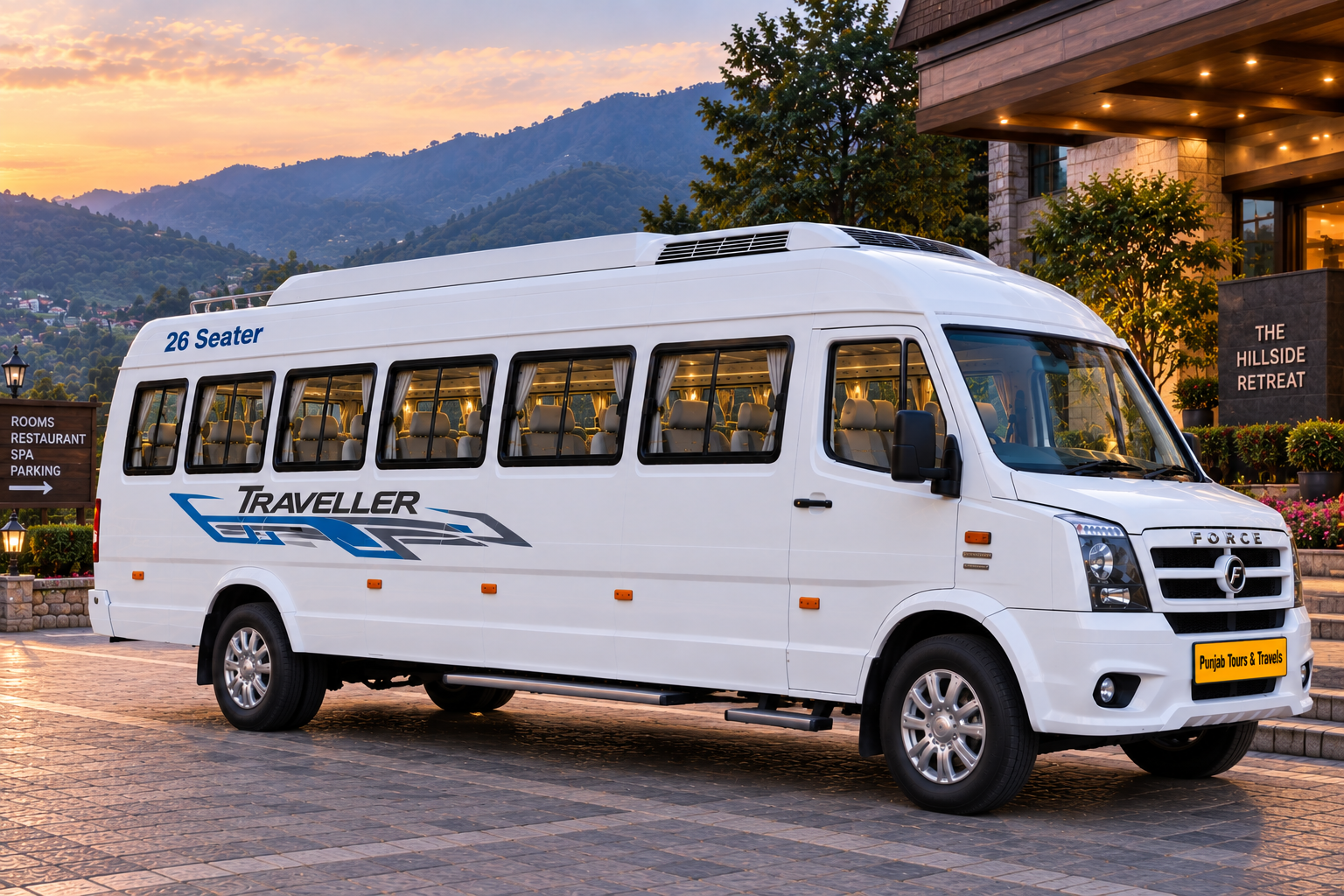 26 Seater Tempo Traveller in Ghaziabad